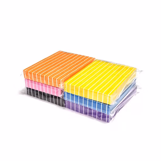 Soft EVA Sponge and Durable Sandpaper Material Nail Buffer